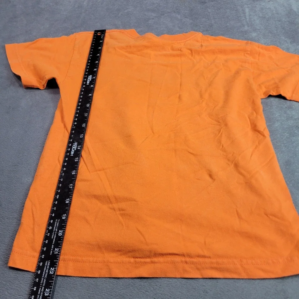 Mad Engine T-Shirt Kids Size‎ M Orange Red Scorpion Graphic Short Sleeve Tee